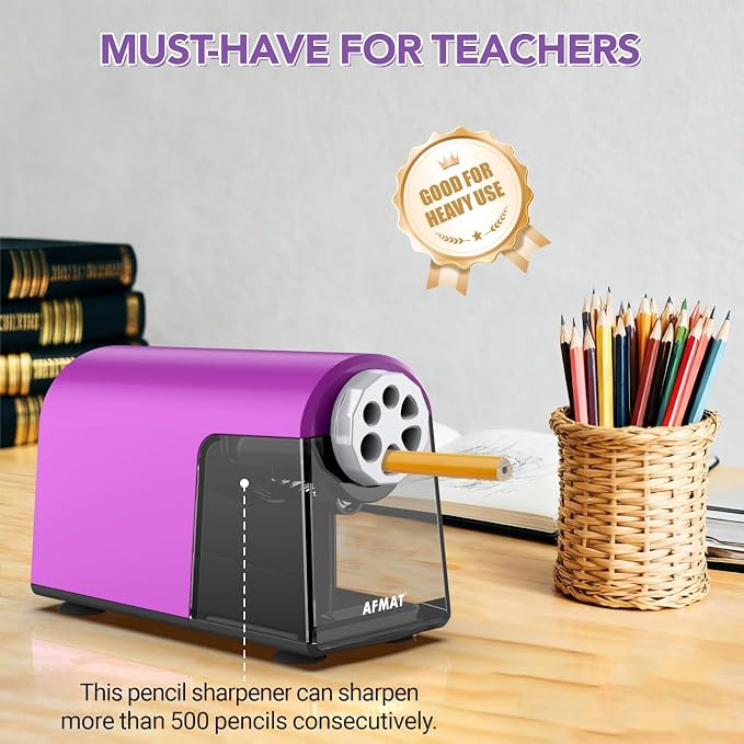 AFMAT Electric Pencil Sharpener - Image 7