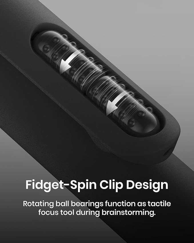 8 Pcs Gel Pens - 0.7mm Fine Point Smooth Writing Black Ink, Quick-Dry Long Lasting Fidge Pens, School & Office Supplies for Men Women-DeskLoop Office