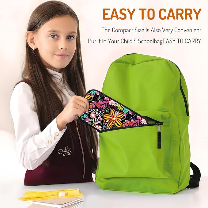 Cute Pencil Case for Girls, Large Girls Pencil Pouch for School Supplies - Image 7