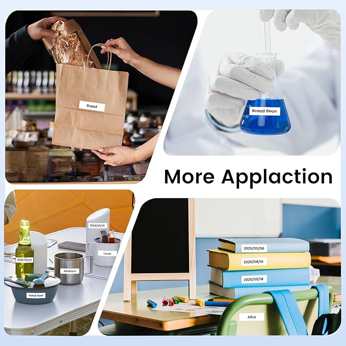 Flexible-ID TZe-FX251 Label Tape 24mm Compatible with Brother P-touch Flexible Label TZeFX251 FX251 1 inch, Suited for Wire Wrapping and Frlagging for PTE560TVP PTD600 PTP710BT Label Maker, 4pk-DeskLoop Office