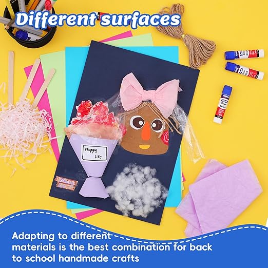 72 Pack Glue Sticks Bulk for Kids, Disappearing Purple Glue Sticks for Classroom and Teacher Supplies.Dries Clear, Non-Toxic, Washable, Back to School Supplies and Classroom Must Haves-DeskLoop Office