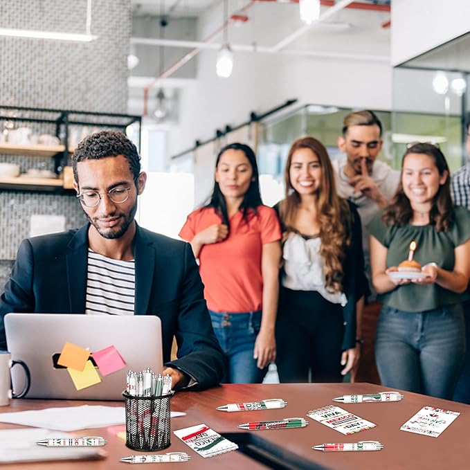 24PCS Mexican Independence Day Mini Spiral Notepad and Pen Set,Viva Mexico Independence Journals Fiesta Ballpoint Pen Pocket Notepad Bulk Gifts Supplies for Dia De La Independencia Party-DeskLoop Office