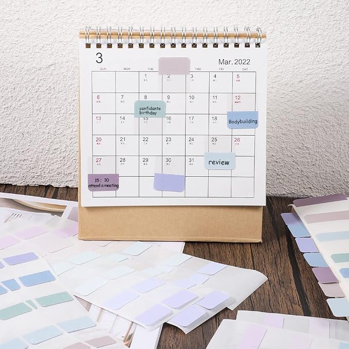360 Pcs Sticky Index Tabs, Colored Book Sticky Tabs - Image 7
