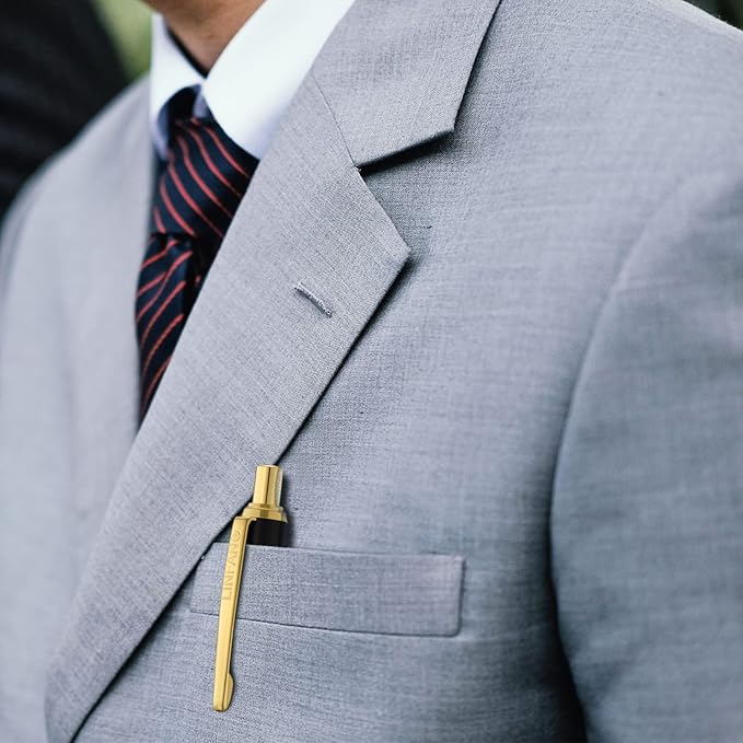 LINFANC 8 Pack Ballpoint Pens, Premium Retractable Metal Ballpoint Pen, Medium Point 1.0mm Black Ink Pen for Home School Work Office Supplies, Matte Black with Gold Trim, Extra 8 Refills-DeskLoop Office