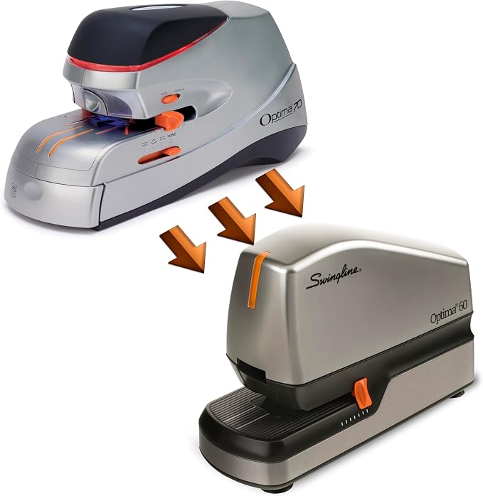 Swingline Electric Stapler, 60 Sheet Capacity, Optima 60, Jam Free, Auto or - Image 8