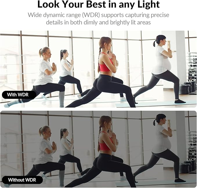 WYRESTORM 4K Webcam with AI Tracking, 120° FOV Wide Angle, Auto Framing, 90fps, 8X Digital Zoom, Dual AI Noise-canceling Mics, Video Conference Room Camera, Zoom Certified, Works for Microsoft Teams-DeskLoop Office