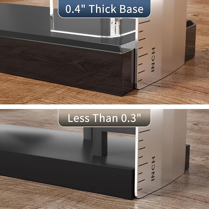 NIUBEE Acrylic Business Card Holder: Clear Plastic Business Cards Display Stand for Desk - Gift Card Organizer for Office 8 Pieces-DeskLoop Office