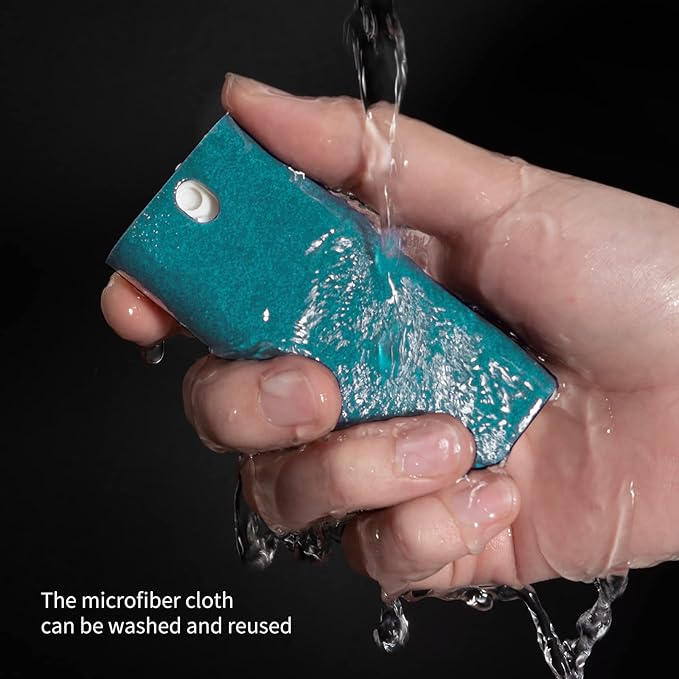 CLICK CLEAN Touchscreen Mist Cleaner, Screen Cleaner, All in One Screen Cleaner Spray with Microfiber and Phone Stand for All Phones, Laptop and Tablet Screens (Blue)-DeskLoop Office