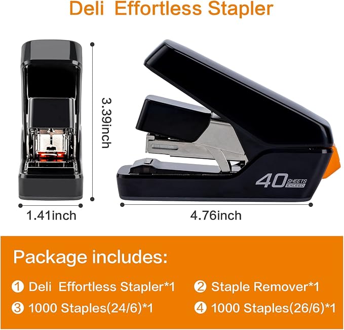 Deli Stapler, Effortless Staplers - Image 8
