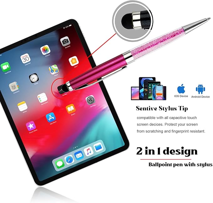 Personalized Custom Pens with Name Engraved Logo Text Pen, Customized Smooth Writing Pens Personalization Gift for Men Women Wedding Office Business Promotion, 12pcs/Pack-DeskLoop Office