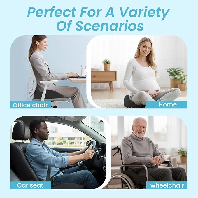 Seat Cushion, Ergonomic Chair Cushions - Image 9