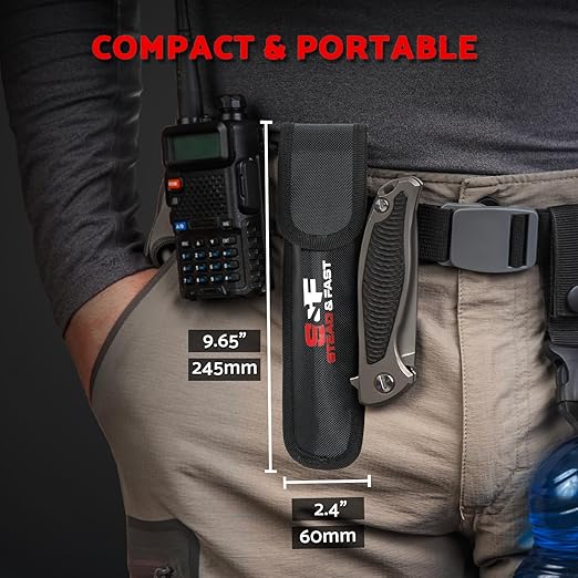 Digital Angle Finder Tool for Woodworking 7 inch / 200 mm, Stainless Steel with Case, Digital Protractor Angle Finder for Measurement by S&F STEAD & FAST-DeskLoop Office