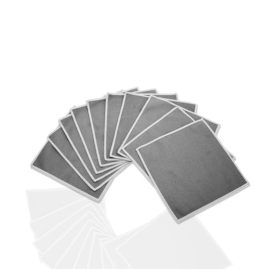 10 Cleaning Cloth, Hearing Aid Cleaning Wipes, Microfiber Dust Remover, Reusable Glasses Cleaning Wipes, Clean Dry Wipes for Glasses, Lens, Screens & More-DeskLoop Office