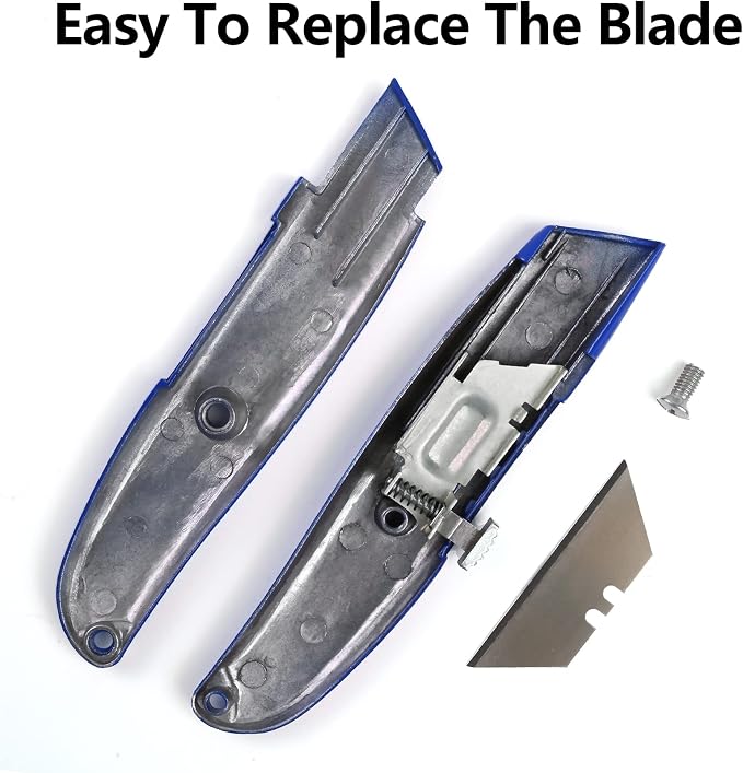 DIYSELF 2Pack Utility Knife Box Cutter Retractable Blade Heavy Duty PVC Pipe - Image 6