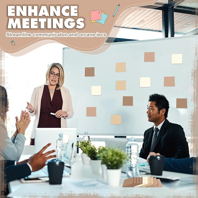 Fainne 24 Pack Sticky Notes Bulk Back to School Supplies Self Stick Note Pads Paper Memo for Office First Day of School Student Teacher Essentials (2 x 2 Inches,Simple Color)-DeskLoop Office