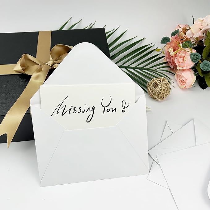 A7 Envelopes 200 Pack White Envelopes 5x7 V Flap, Suitable - Image 7