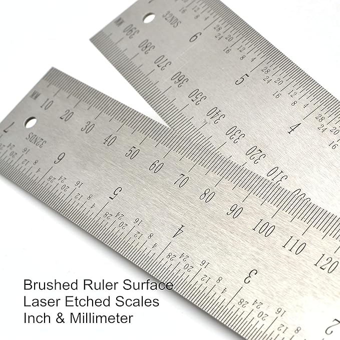 GemRed 82305 Digital Angle Finder GemRed Protractor Stainless steel 7inch 200mm (Black Button)-DeskLoop Office