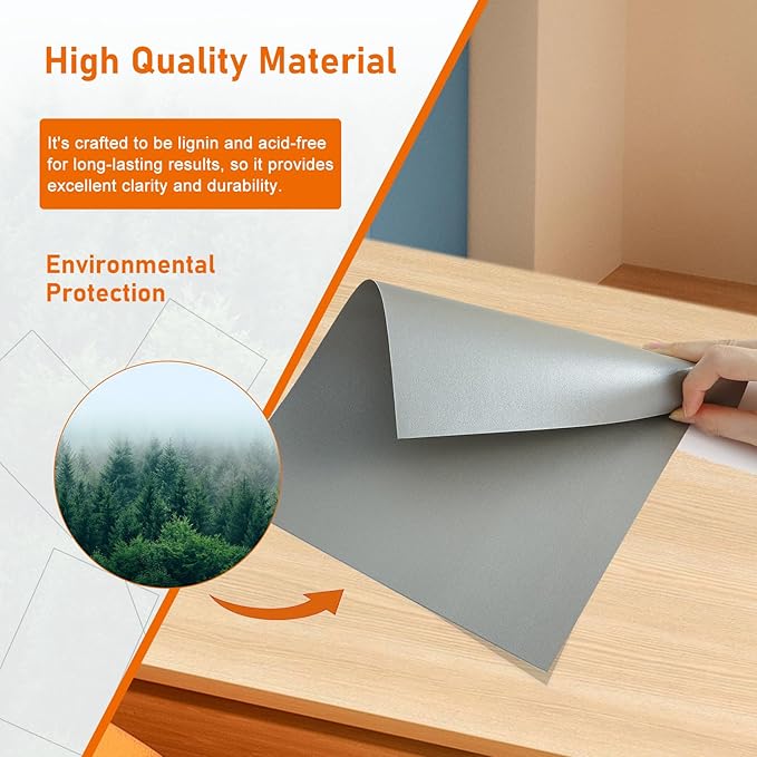 28 Sheets Silver Shimmer Cardstock 8.5 x 11 Craft Paper, 92lb Premium Glossy Grey Paper Card Stock for Wedding, Scrapbooking, Business Cards, Making Cards, Menus-DeskLoop Office