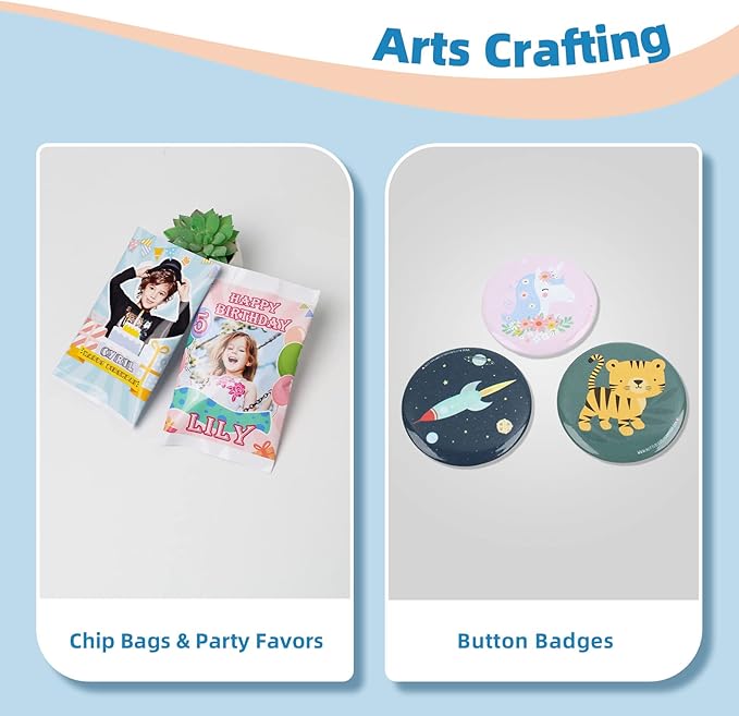 Uinkit 37lb Thin Flyer Paper Glossy 8.5x11 Inkjet 100 Sheets Single Side DIY Chip Bag 135gsm Printer Picture for Inkjet Printer with Dye Ink Letter size A4 Brochure (8.5X11X100)-DeskLoop Office