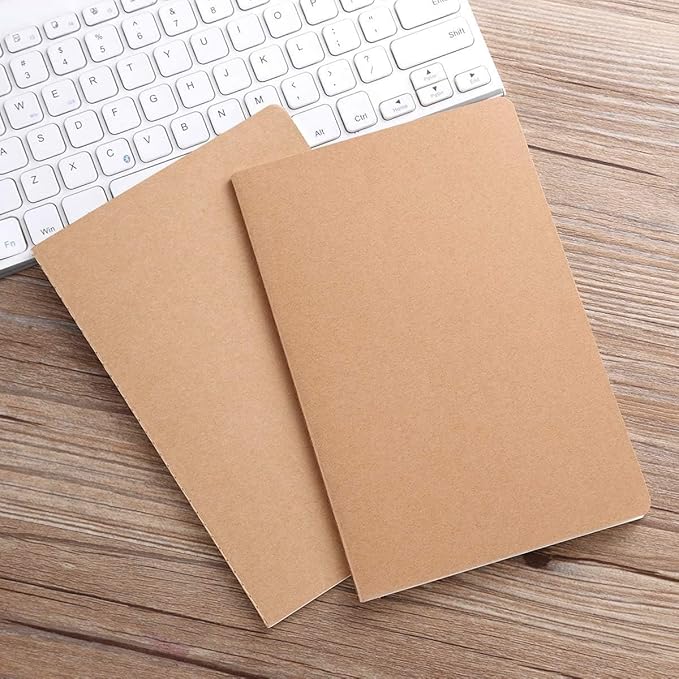 12 Pack Dot Grid Notebook Journals Bulk with Thick Dotted Grid Paper, 60 Pages, 8.3x5.5 inch, A5 Size, Diary Writing Subject Notebooks Planner for Travelers Students Office, Travel Journal Set