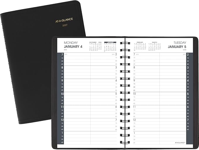 AT-A-GLANCE 2027 Appointment Book Planner, Quarter-Hour - Image 9