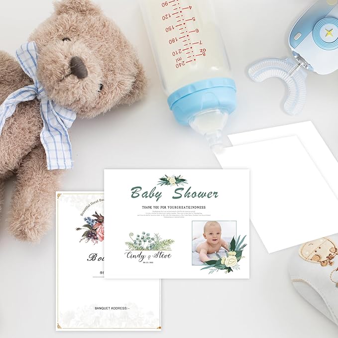 300 Pack White Blank Cardstock 5x7 Thick Paper,Goefun 80lb Flat Cards Stock Printer Paper for Invitations, Postcards, Photos, DIY Card Making-DeskLoop Office