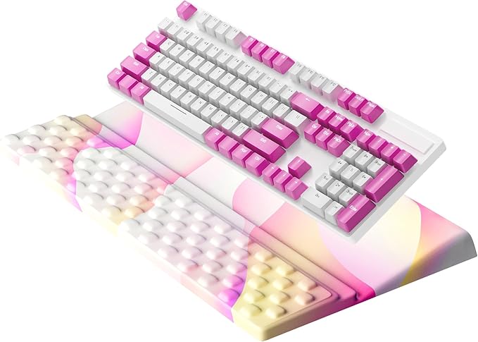 Ospelelf Keyboard Wrist Rest Comfortable Ergonomic Keyboard Stand Riser Holder Pad for Office Home-DeskLoop Office