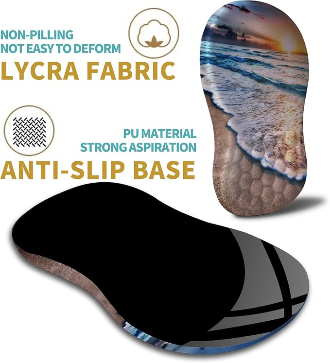 Hokafenle Ergonomic Mouse Pad Wrist Support - Image 6