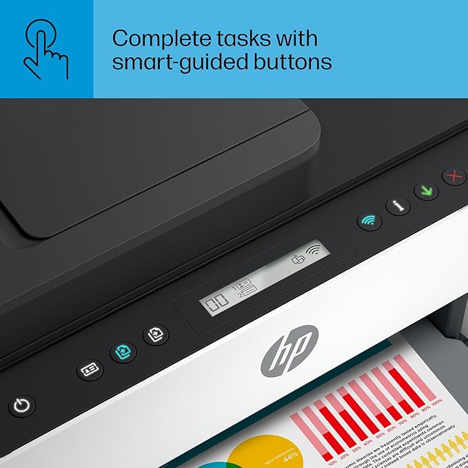 HP Smart Tank 7301 Wireless All-in-One Refillable Ink Tank Printer, Scanner, Copier with 2 years of ink included, Best for home office(28B70A)-DeskLoop Office