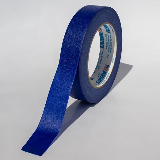 ABRO Blue Painters Tape 1 Inch Wide, 24mm x 55M, All Purpose Blue Tape - Image 7