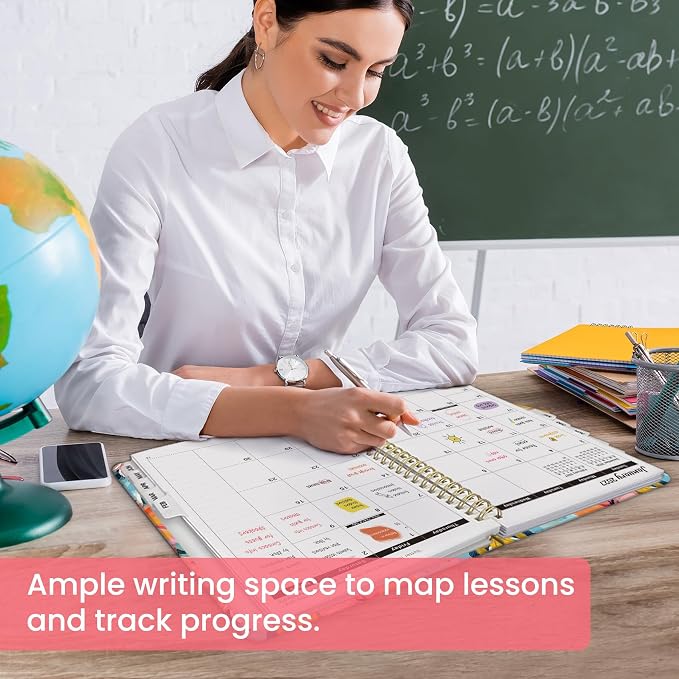 Academic Planner 2026-2027, Weekly and Monthly Calendar Book, July 2026 – June - Image 7