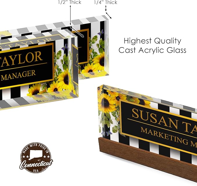 Artblox Office Personalized Name Plate - Image 8
