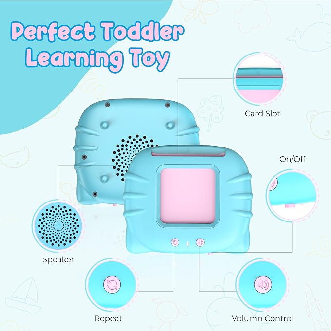 Toddler Toys Sight Words Talking Flash Cards - Image 8