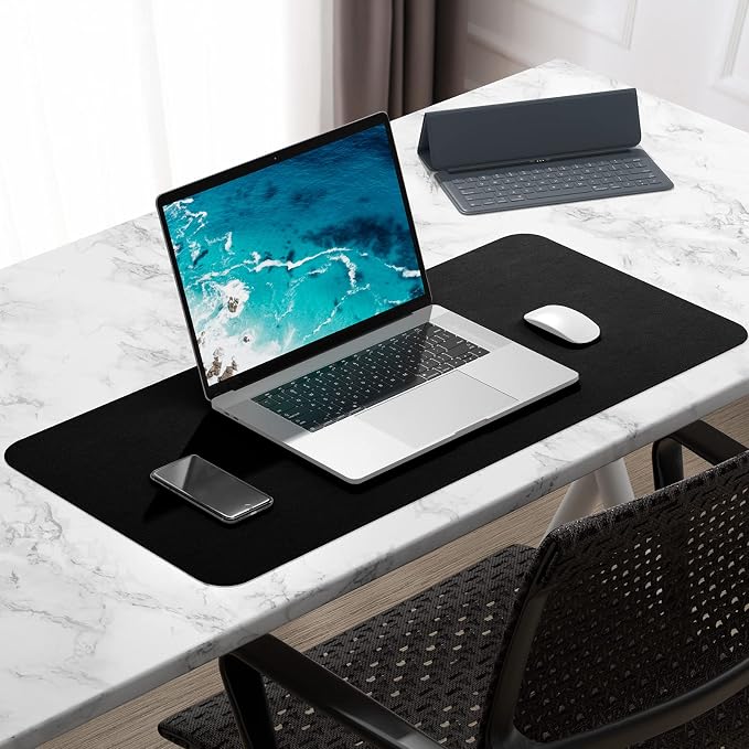 Hsurbtra Desk Pad, XL Extended Mouse Pad, Waterproof Desktop Blotter Protector - Image 7