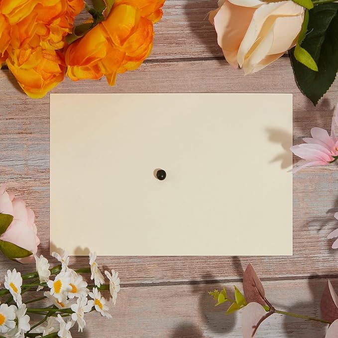 50 Sheets Blank Cardstock Paper 250 GSM Thick Heavy Cards Stock for DIY Art Projects, Card Making, Postcards, Greeting Cards, Birthday Party, Wedding Invitations (Cream, 4x6 inches)-DeskLoop Office