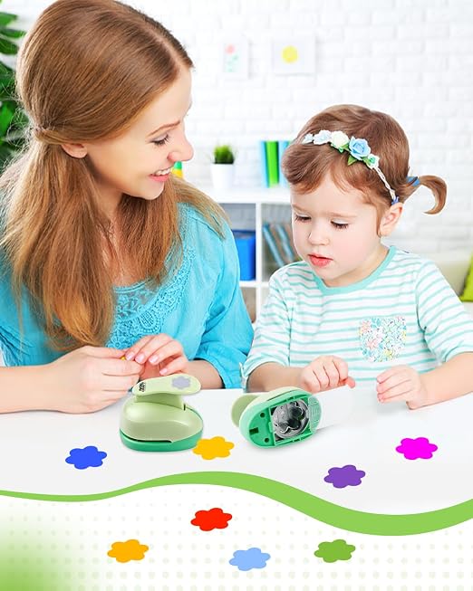 UCEC 2 inch Paper Punch Flower Hole Punch Flower Punches - Image 9