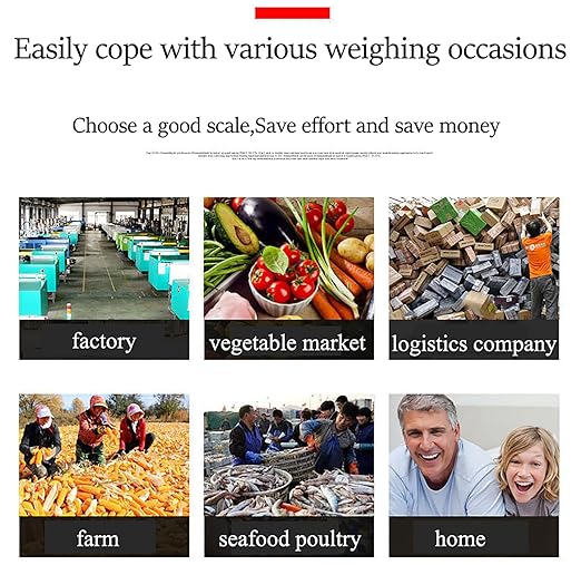 660LBS Industrial Platform Scale Weight Computing Digital Scale Floor Platform Scale with Removable Guardrail Perfect for Postal Luggage Shipping Mailing Weighing LB/KG-DeskLoop Office