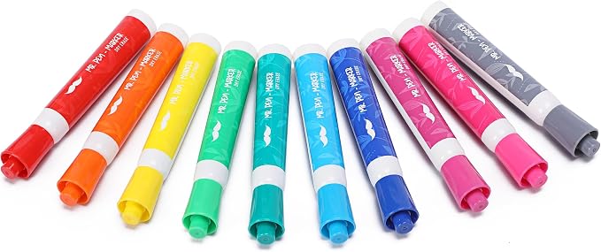 Mr. Pen- Dry Erase Markers, 10 Pack, Low Odor Ink | Chisel Tip, Back to School - Image 7