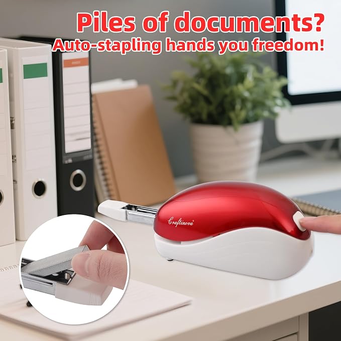 Electric Stapler, Including 2000 Staples and 1 Staple Remover, Suitable - Image 8
