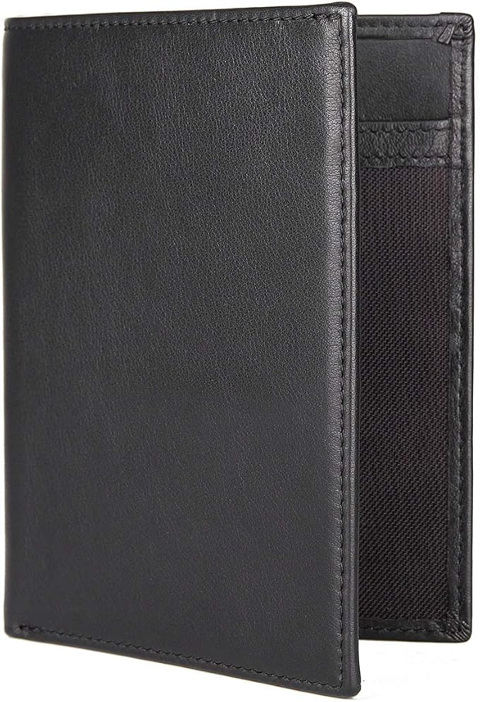 Polare RFID Blocking Napa Leather Passport Holder Travel Wallet - Image 9