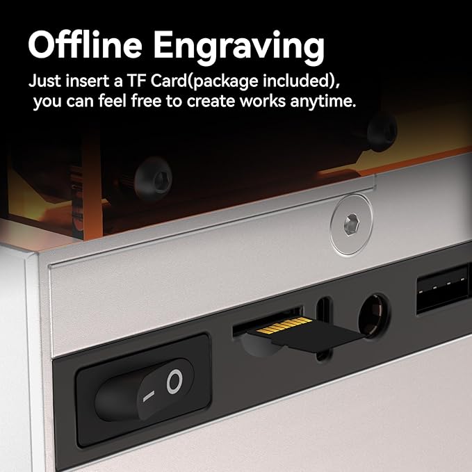 TOOCAA 10W Laser Engraver with Air Assist, Laser Cutter and Lazer Engraving Machines with Enclosure,Status Atmosphere Light,USB Safety Interlock for Tumblers Wood Metal Acrylic-DeskLoop Office