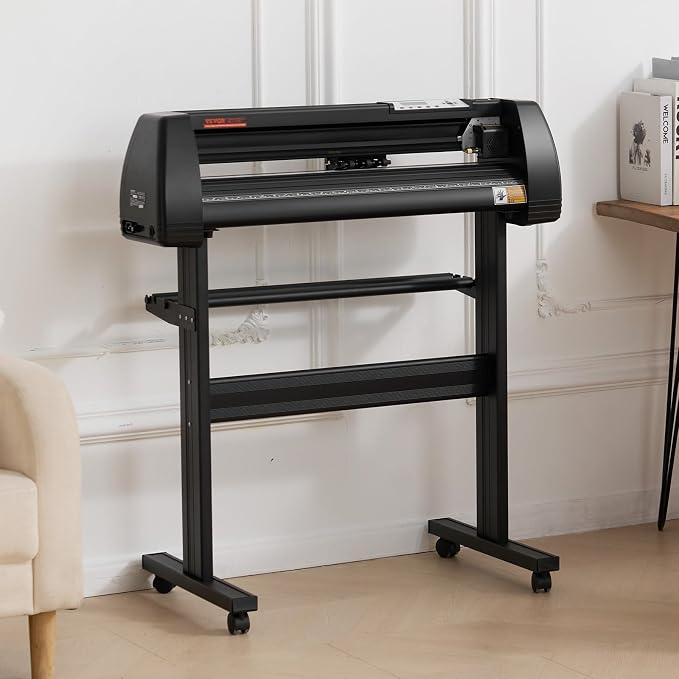 VEVOR 28-inch Cutting Machine for Vinyl, Features LCD Screen, Dual Adjustable - Image 8