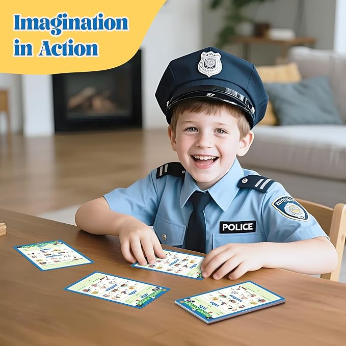 10 Pack Kids Pretend Play Notepads, 40 Pages Kids Playtime Pads, Educational - Image 7