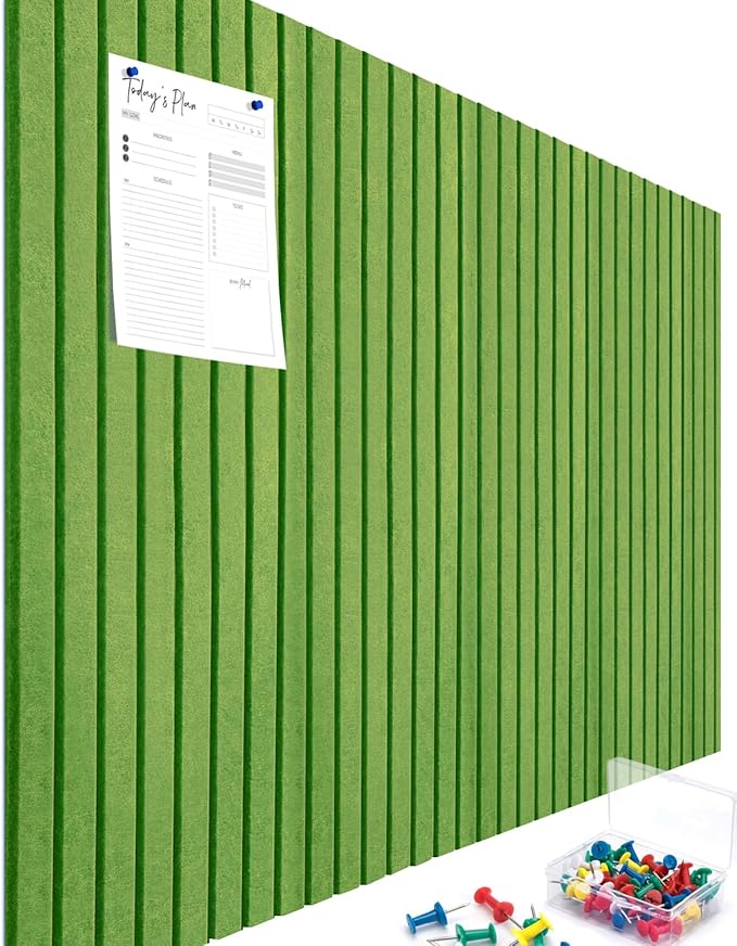 Cork Boards for Walls 48" x 36" Felt Board Alternative, 12 Pack Felt Wall Tiles Bulletin Board, Large Cork Board for Office Pin Board Tack Board Cork Boards-DeskLoop Office