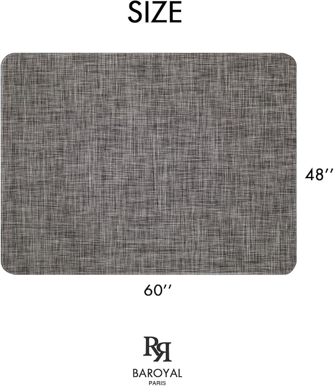 BARoyal Office Chair Mat for Hardwood Floor Under Desk Computer Rolling Chair - Image 6