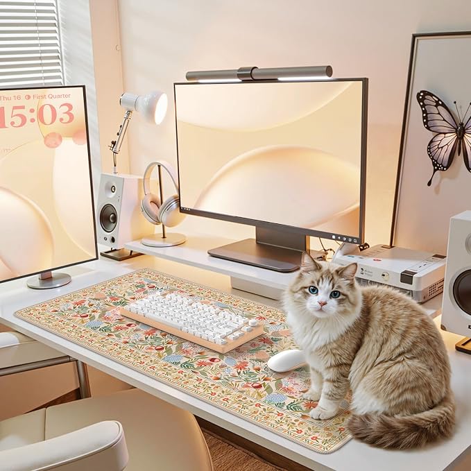 iCasso Desk Mouse Pad Extra Large, Office Desktop Mat - Image 7