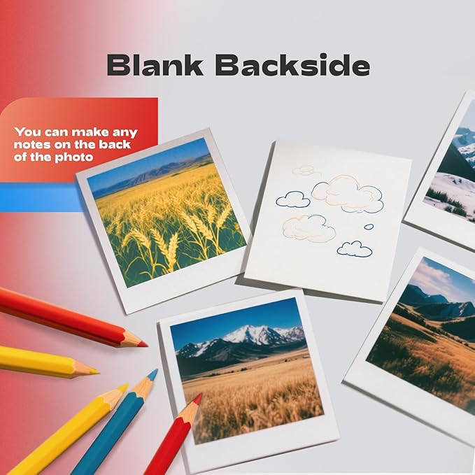 60 Sheets Inkjet Glossy Photo Paper 11 x 17 inch 52lb 200gsm A3 Size for Decoration, Poster Arts for Dye Ink Printers Only-DeskLoop Office