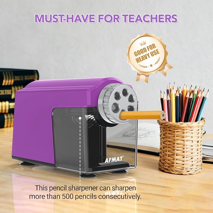 AFMAT Electric Pencil Sharpener - Image 7