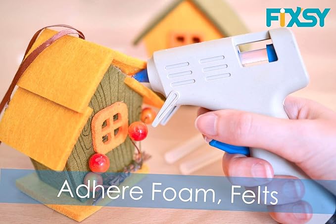 FIXSY Hot Glue Gun Sticks Low Temp Low Melt Cool Glue, Mini Size 4" Long x .28" Diameter 5/16 7mm, 30 Counts/Pack, 15 Packs, 450 Counts/Box, Scrapbooking-DeskLoop Office