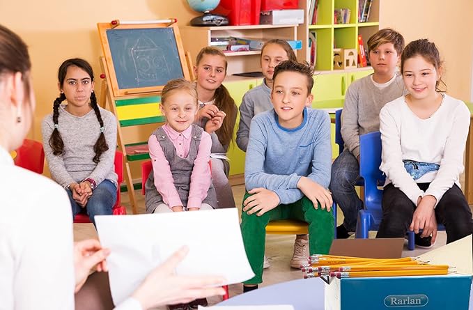 Wood-Cased #2 HB Pencils, Pre-sharpened, 1200 Count Classroom Bulk Pack-DeskLoop Office